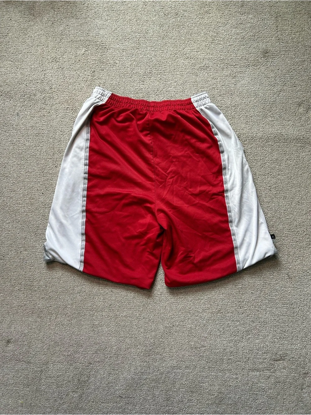 Nike Air Jordan Red Hoop Shorts Mens 3XL Y2K Rare 90s Grail - Basketball Baggy